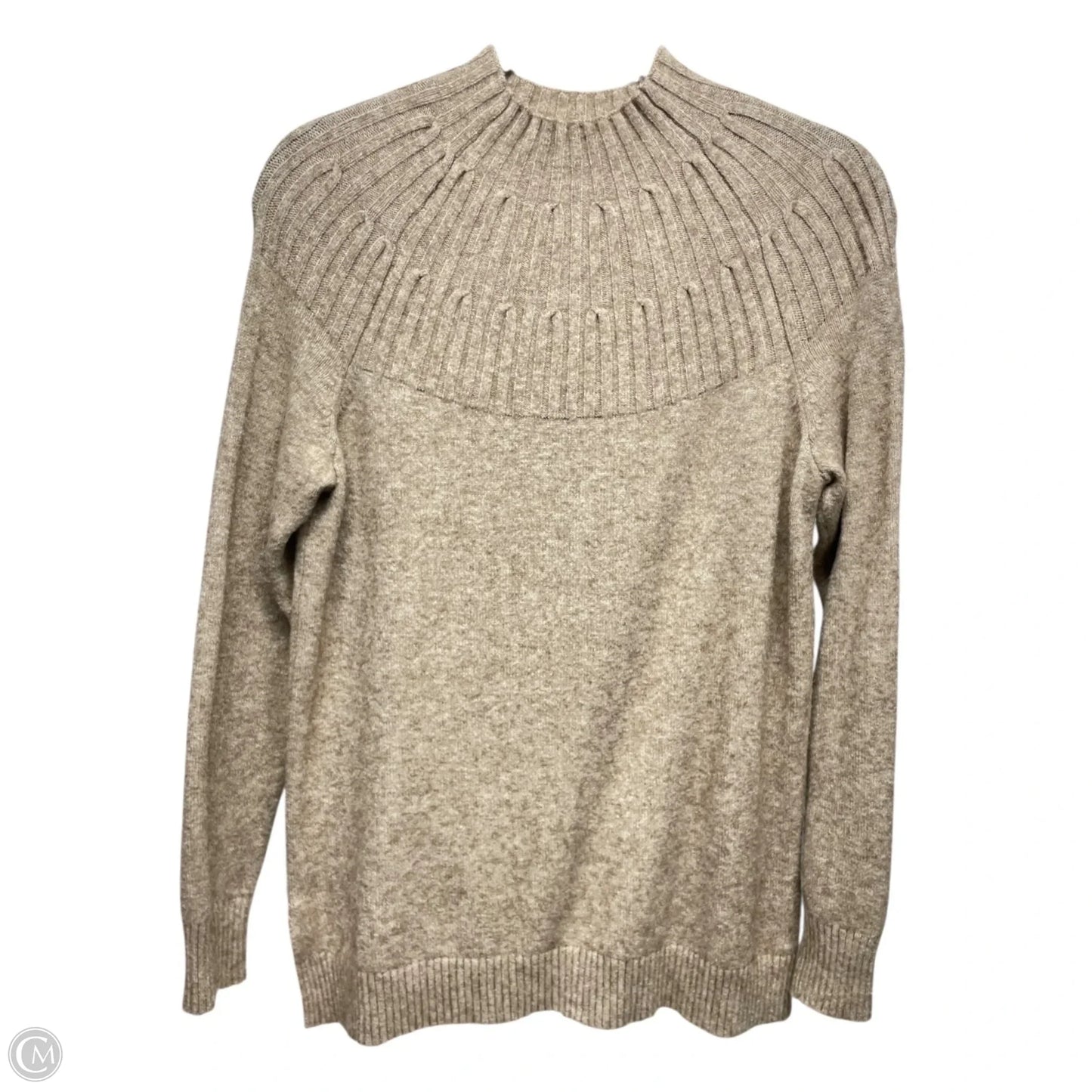 Sweater By Anthropologie In Tan, Size: S
