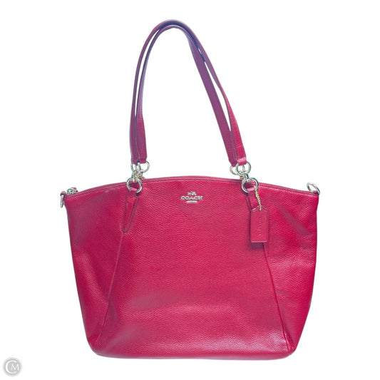 Tote Designer By Coach, Size: Large