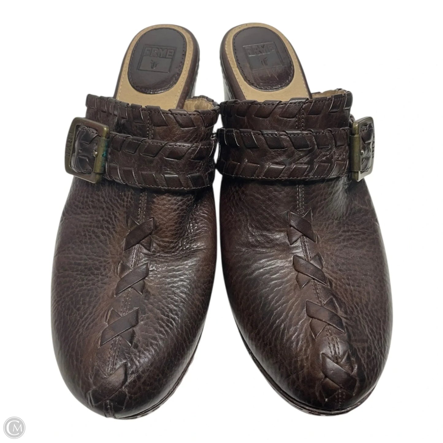 Shoes Designer By Frye In Brown, Size: 10