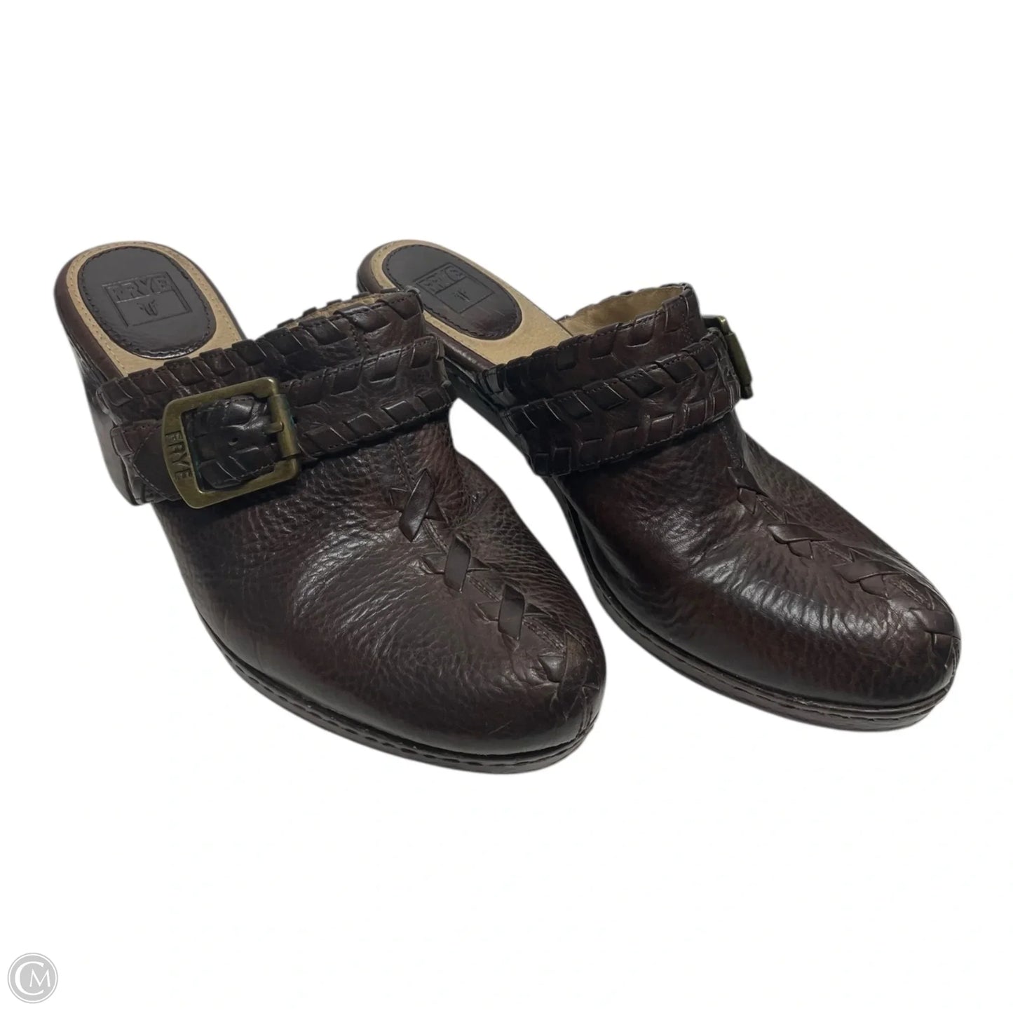 Shoes Designer By Frye In Brown, Size: 10