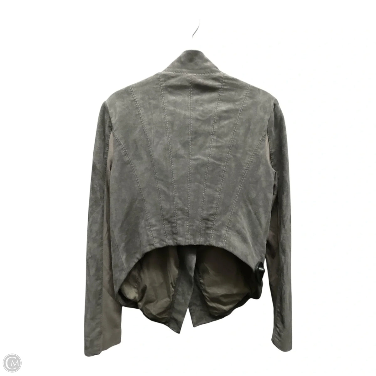Blazer By Bcbgmaxazria In Grey, Size: M