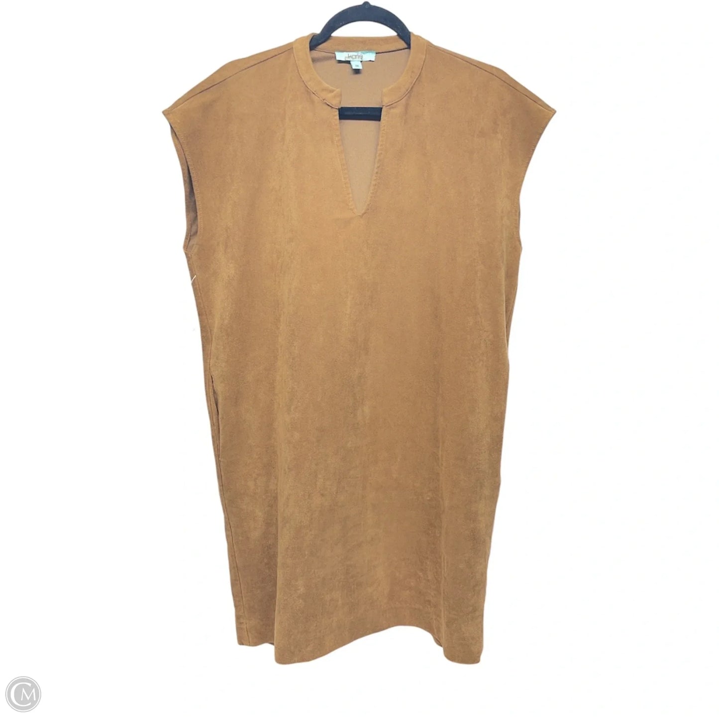 Dress Casual Short By Karlie In Brown, Size: M