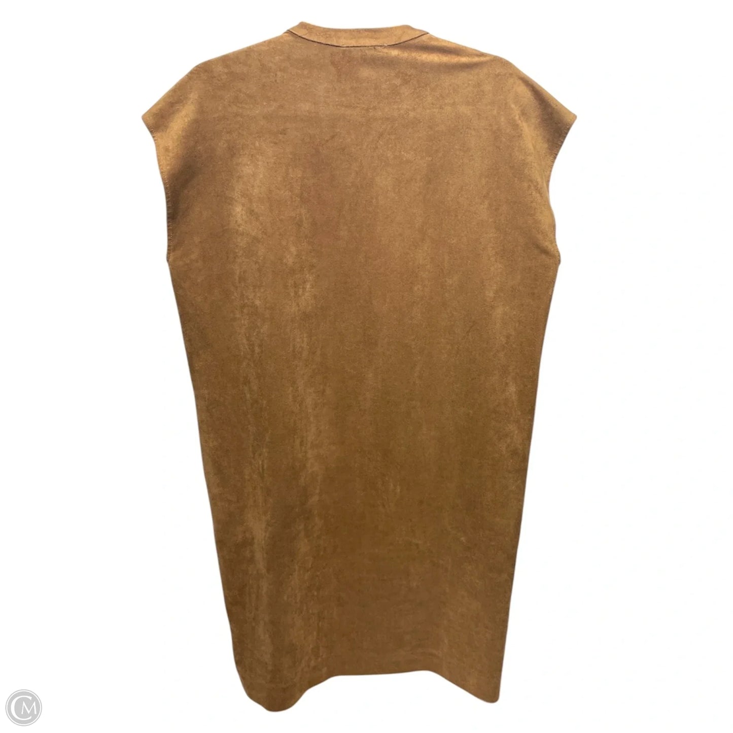 Dress Casual Short By Karlie In Brown, Size: M