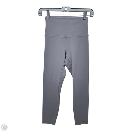 Athletic Leggings By Lululemon In Grey, Size: 4