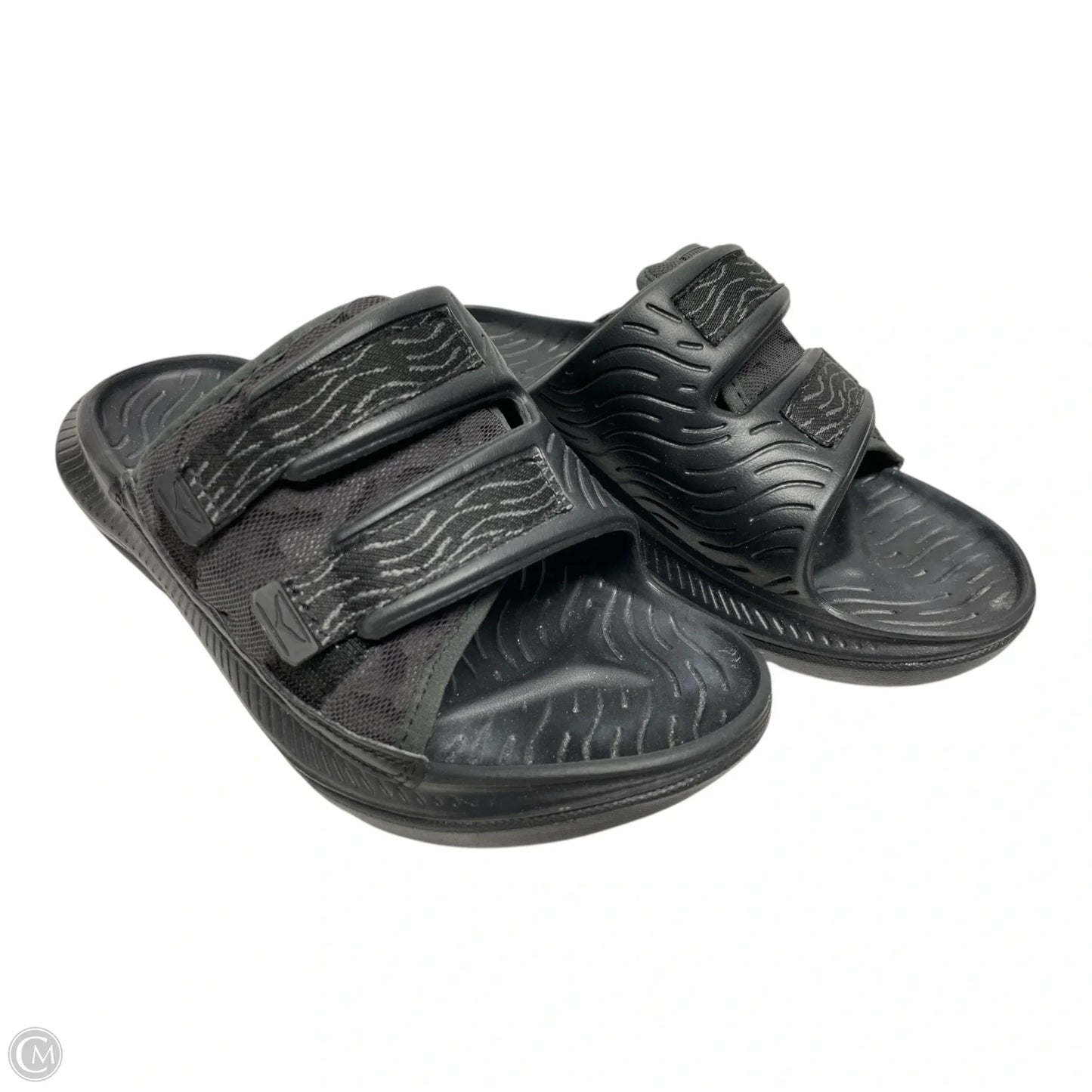 Slippers By Hoka In Black, Size: 9