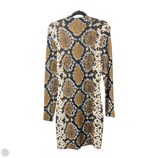 Dress Sweater By Zara In Multi-colored, Size: M