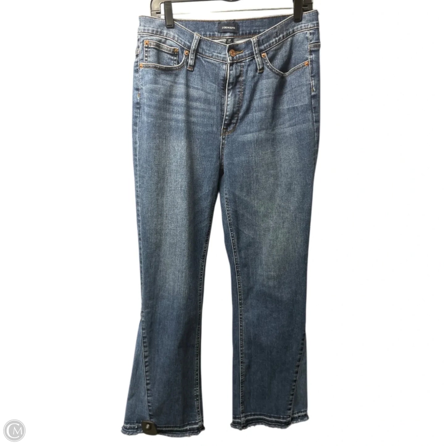 Jeans Boot Cut By J. Crew In Blue Denim, Size: 14l