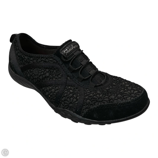 Shoes Sneakers By Skechers In Black, Size: 7