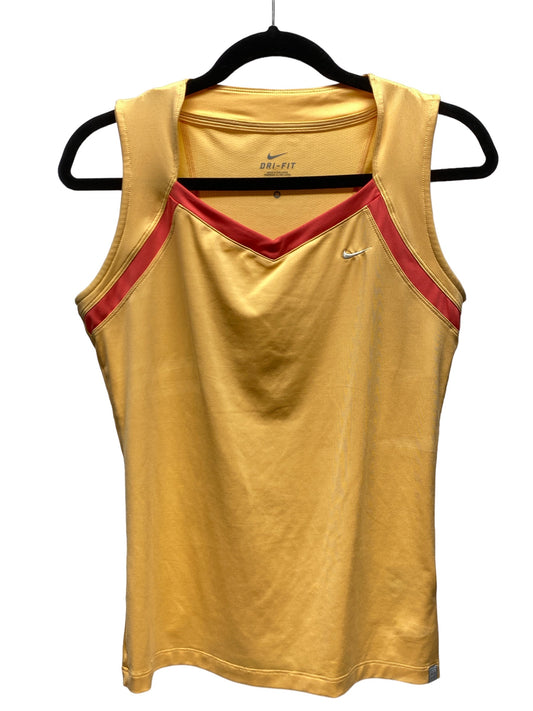 Orange & Red Athletic Tank Top Nike, Size M
