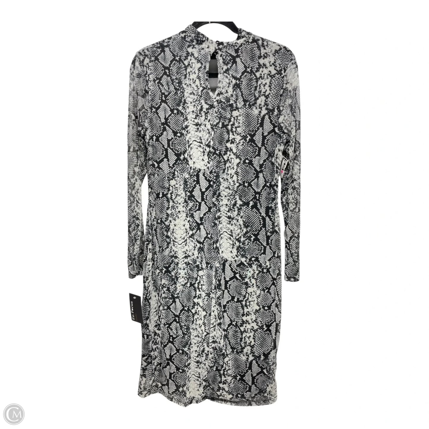 Dress Casual Short By Enfocus In Snakeskin Print, Size: 10