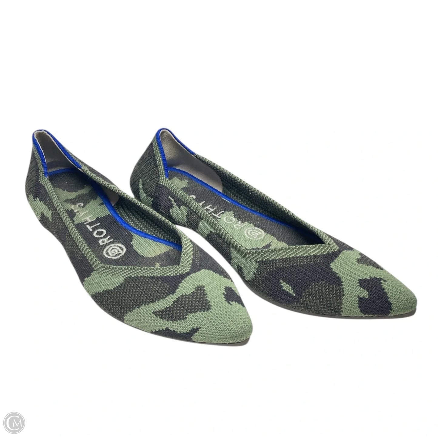 Shoes Flats By Rothys In Camouflage Print, Size: 7