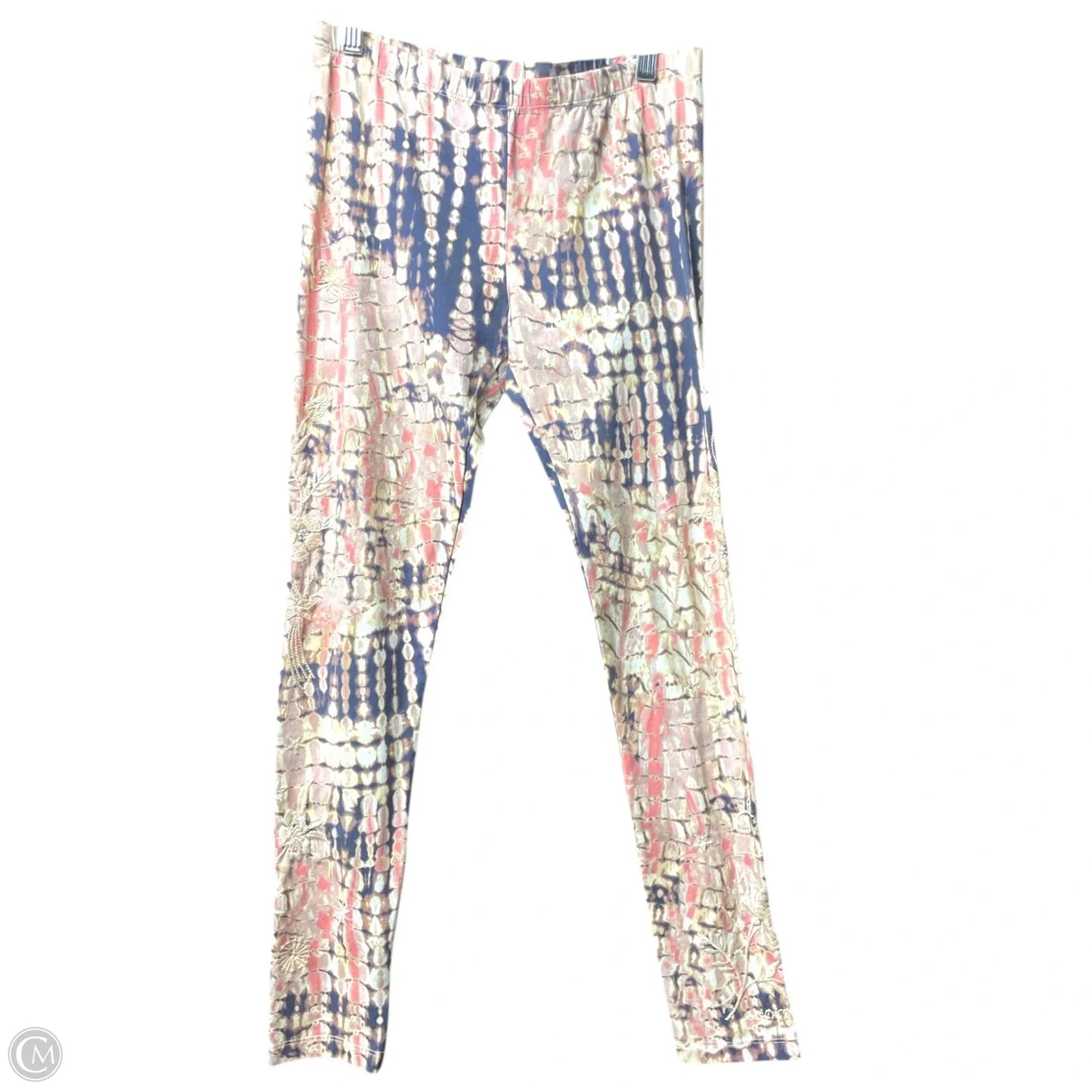 Pants Designer By Johnny Was In Tie Dye Print, Size: Xs