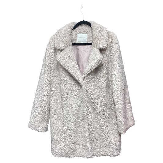 Coat Faux Fur & Sherpa By American Eagle In Pink, Size: M