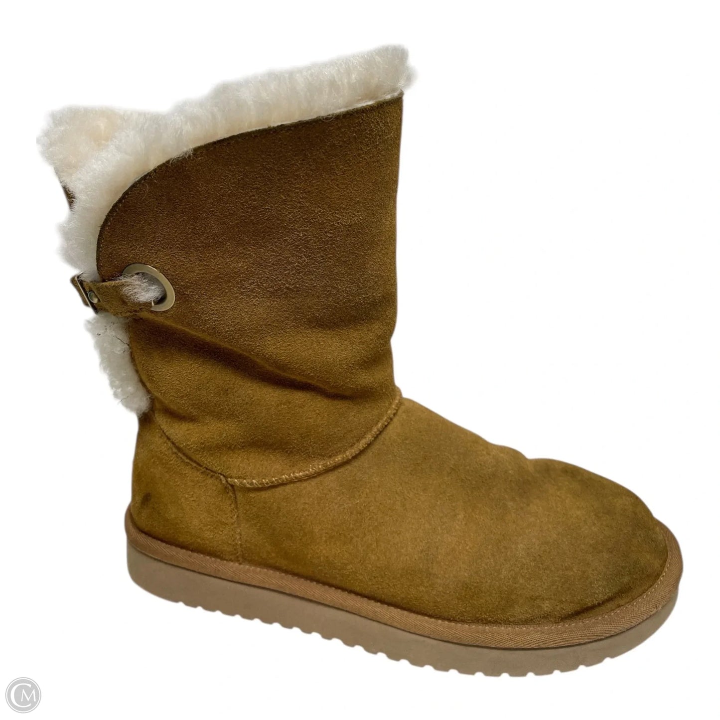 Boots Snow By Koolaburra By Ugg In Tan, Size: 9