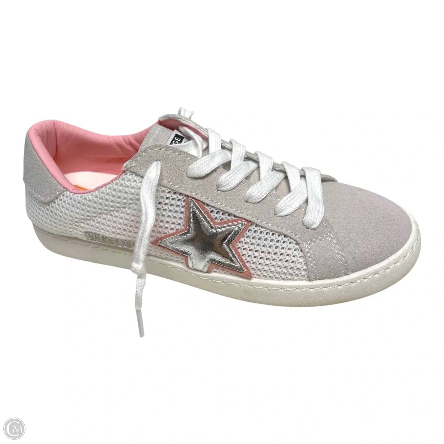 Shoes Sneakers By Vintage Havana In Grey & Pink, Size: 7