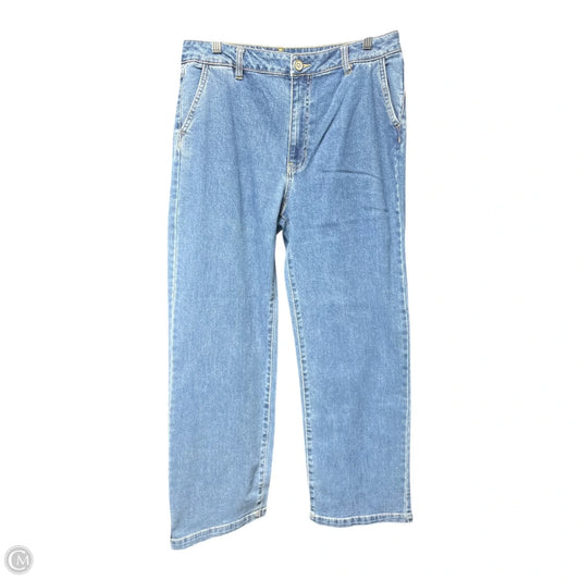 Jeans Straight By Rachel Zoe In Blue Denim, Size: 12