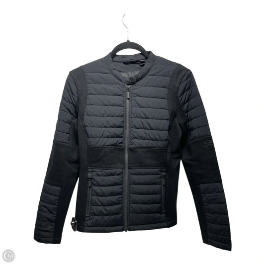 Jacket Puffer & Quilted By Harley Davidson In Black, Size: S
