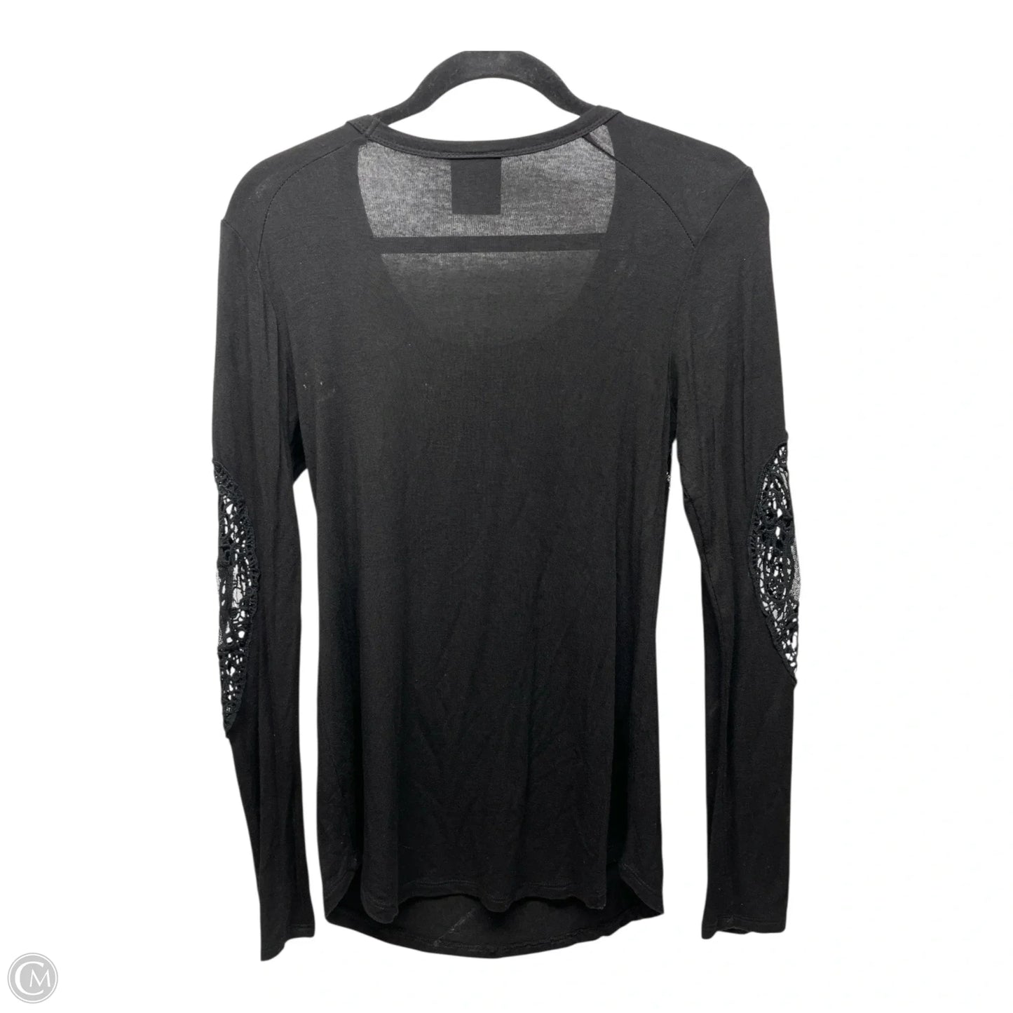 Top Long Sleeve By Harley Davidson In Black & Tan, Size: S