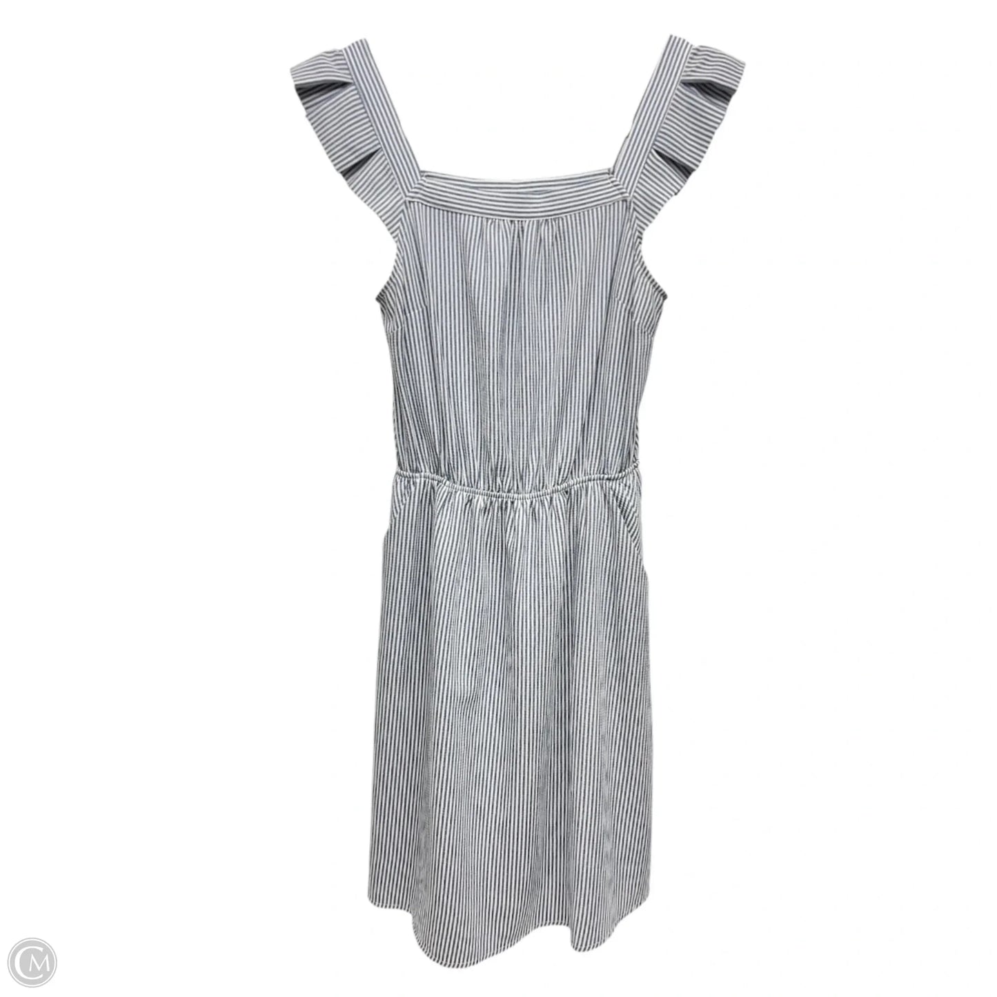 Dress Casual Short By Monteau In Striped Pattern, Size: S