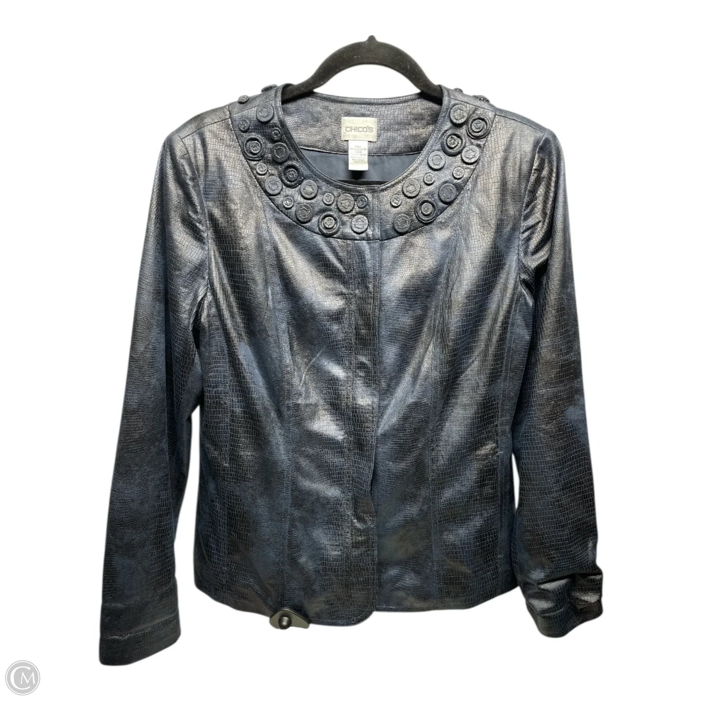 Blazer By Chicos In Navy, Size: M