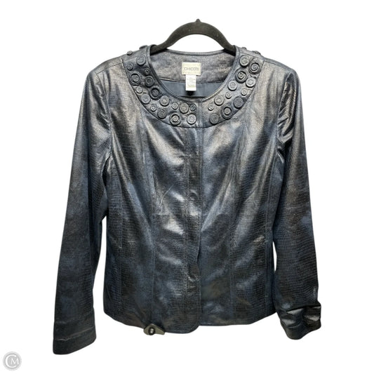 Blazer By Chicos In Navy, Size: M