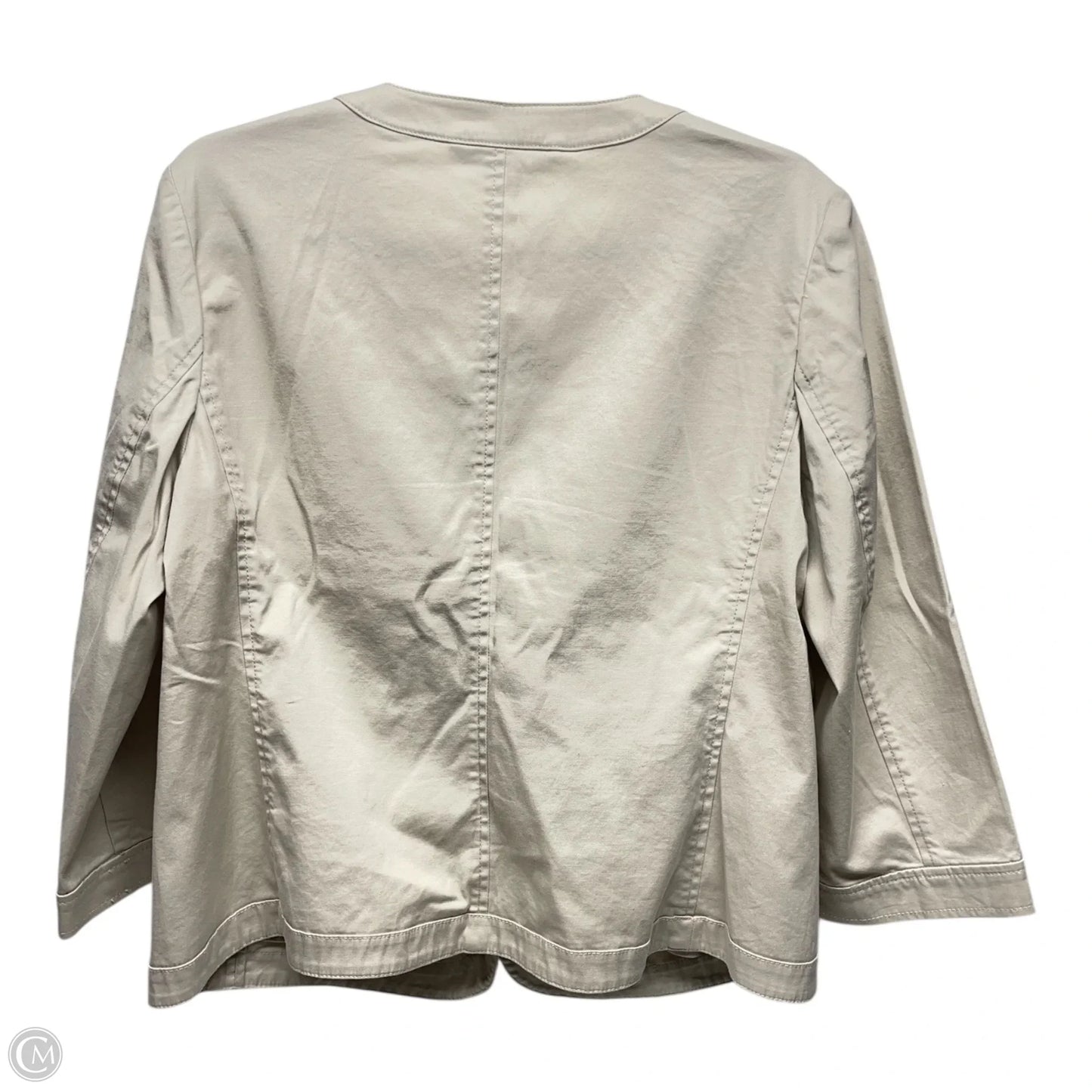 Blazer By Talbots In Beige, Size: 14