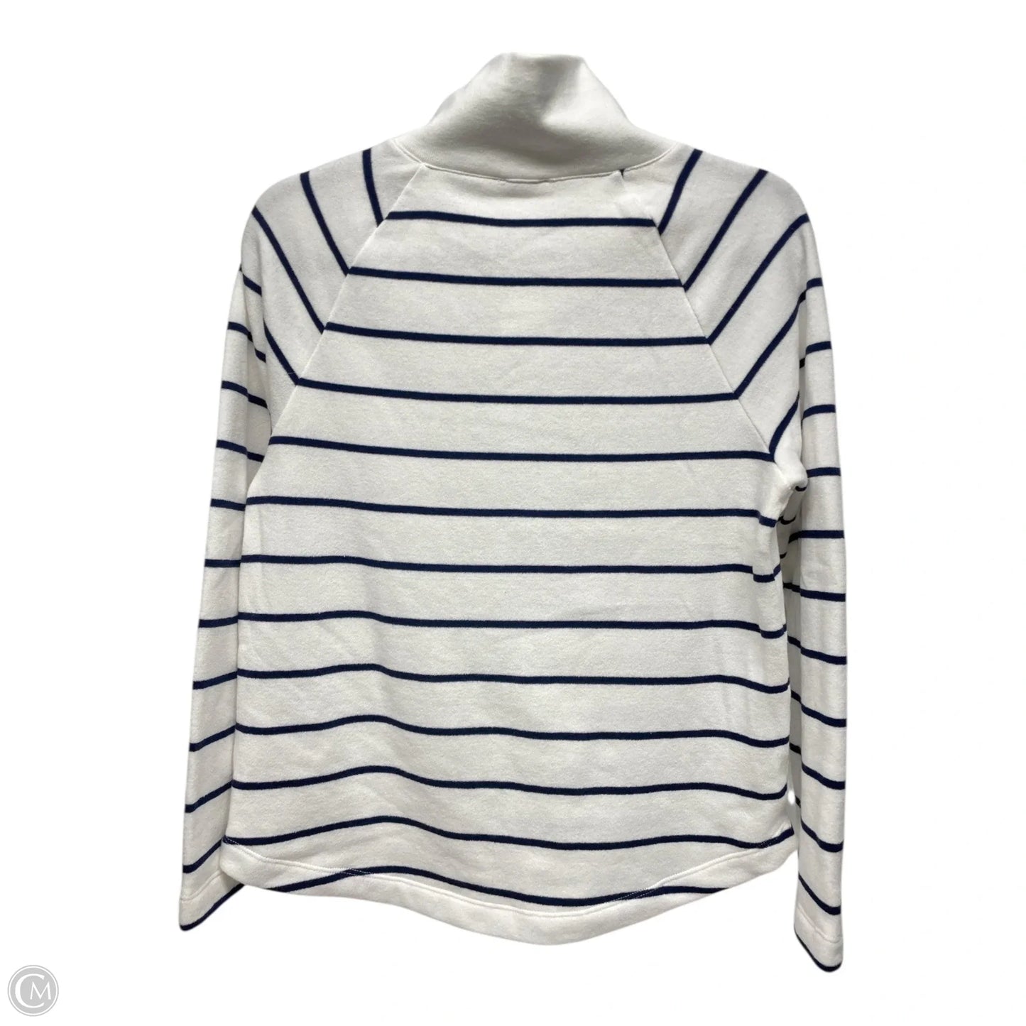 Sweatshirt Collar By J. Crew In Striped Pattern, Size: Xs