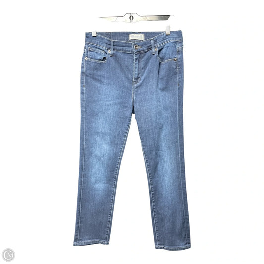 Jeans Straight By Madewell In Blue Denim, Size: 8