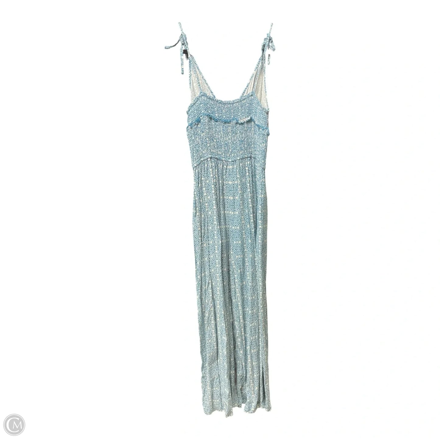 Jumpsuit By Patrons Of Peace In Blue & Cream, Size: Xs
