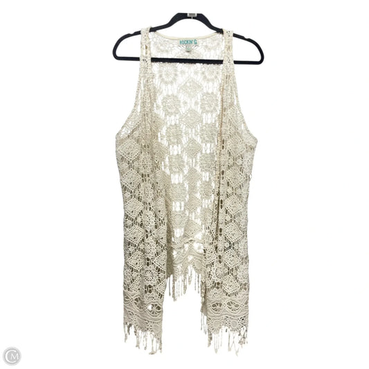 Vest Other By ROCKIN’ C In Cream, Size: Xl