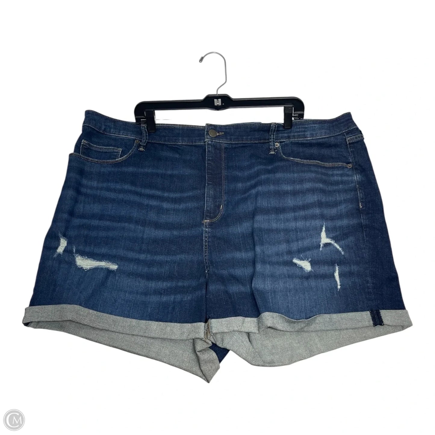 Shorts By Universal Thread In Blue Denim, Size: 4x