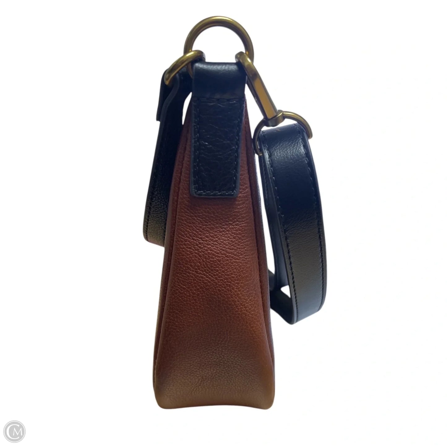 Handbag Leather By Fossil, Size: Small