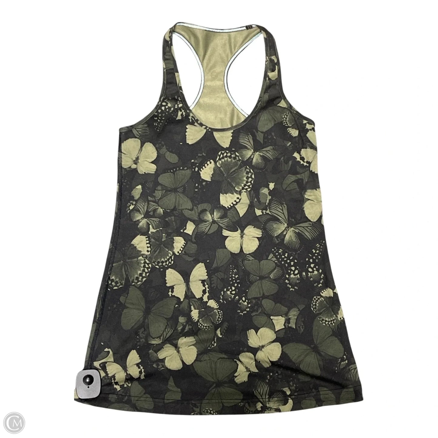 Athletic Tank Top By Lululemon In Green, Size: M