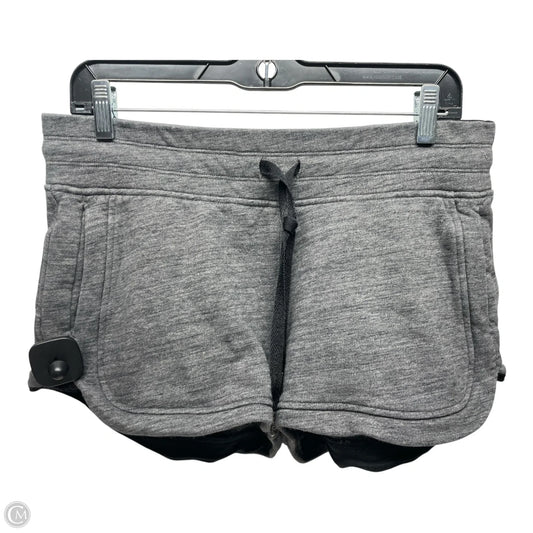 Athletic Shorts By Lululemon In Grey, Size: 10