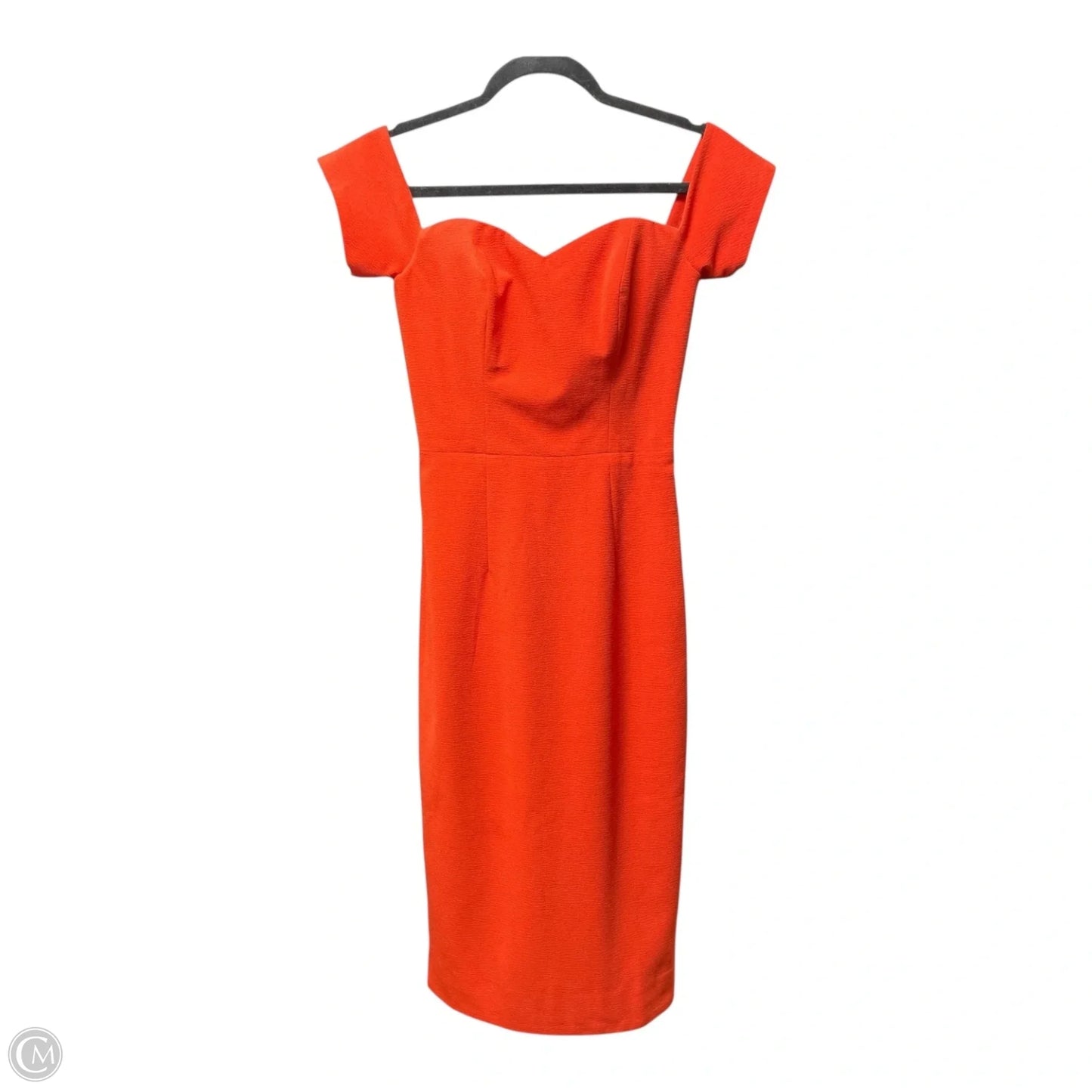 Dress Casual Short By Dress The Population In Orange, Size: Xxs