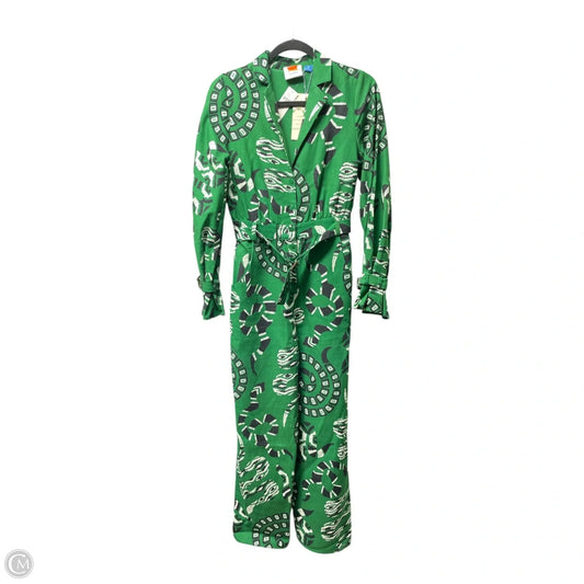 Jumpsuit Designer By Farm Rio In Green, Size: Xs