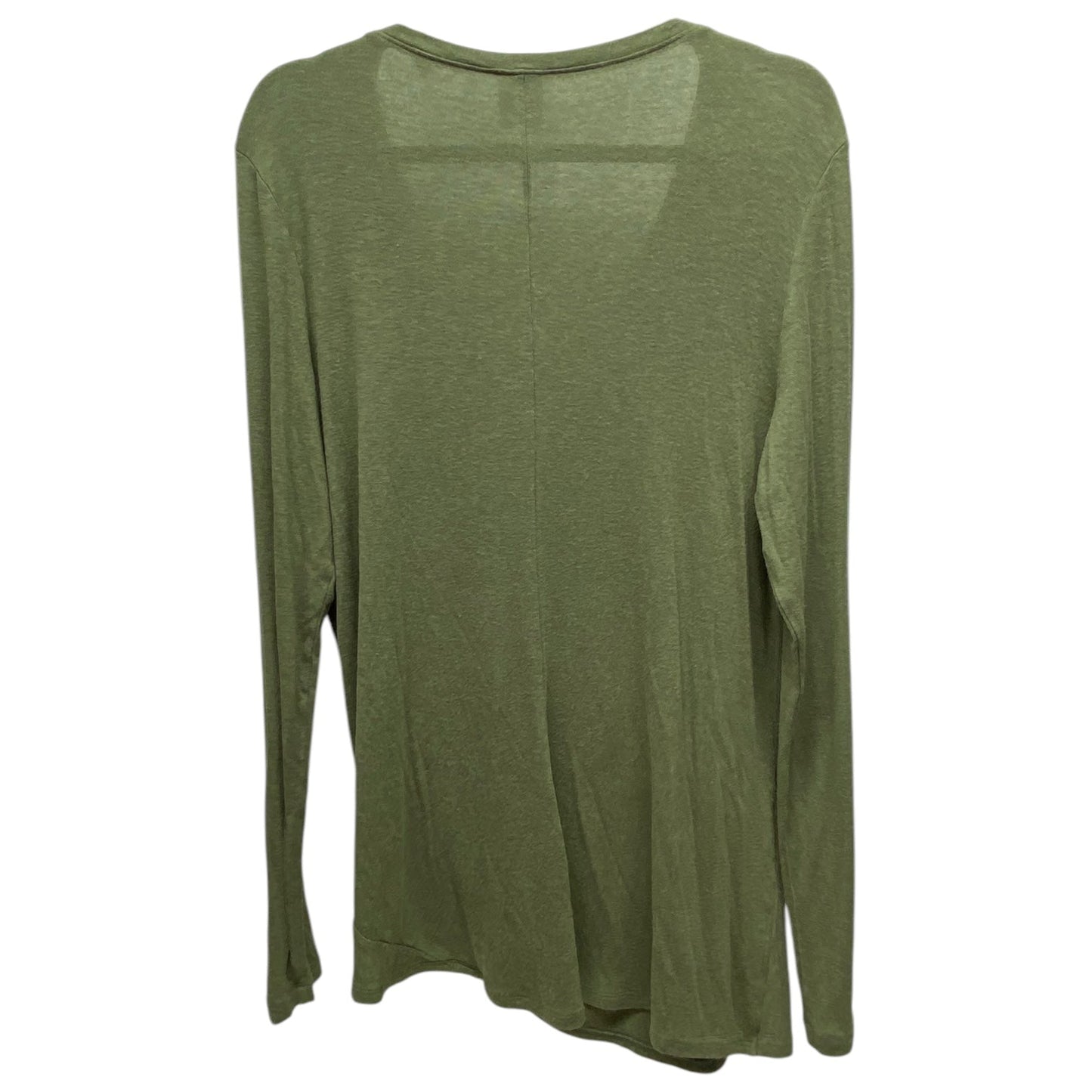 Top Long Sleeve By Cabi In Green, Size: L