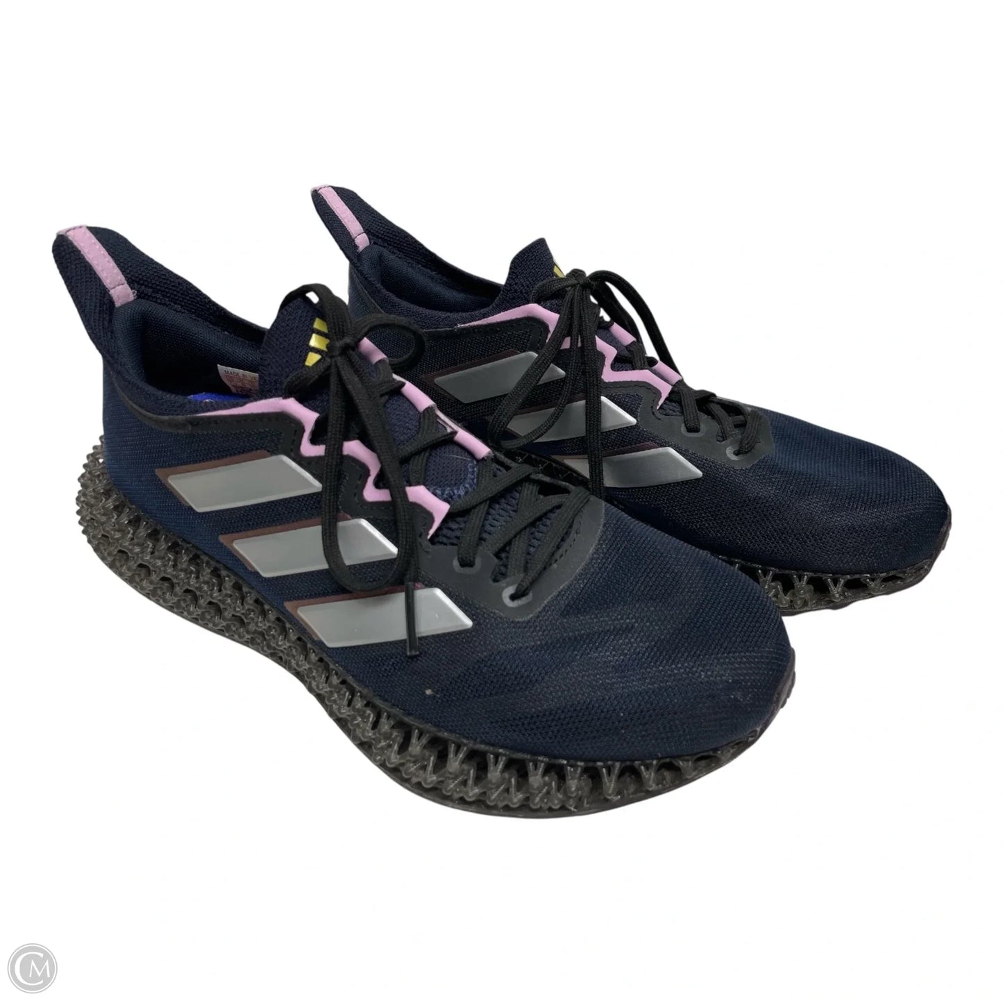 Shoes Athletic By Adidas In Black & Pink, Size: 7.5