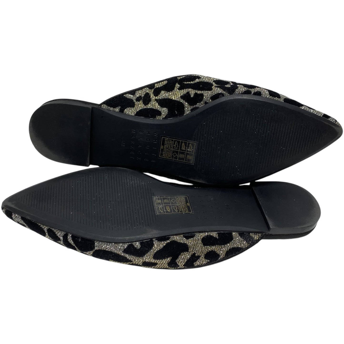 Shoes Flats By White House Black Market In Animal Print, Size: 6