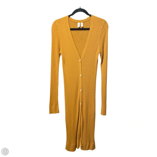 Dress Casual Midi By Anthropologie In Orange, Size: M