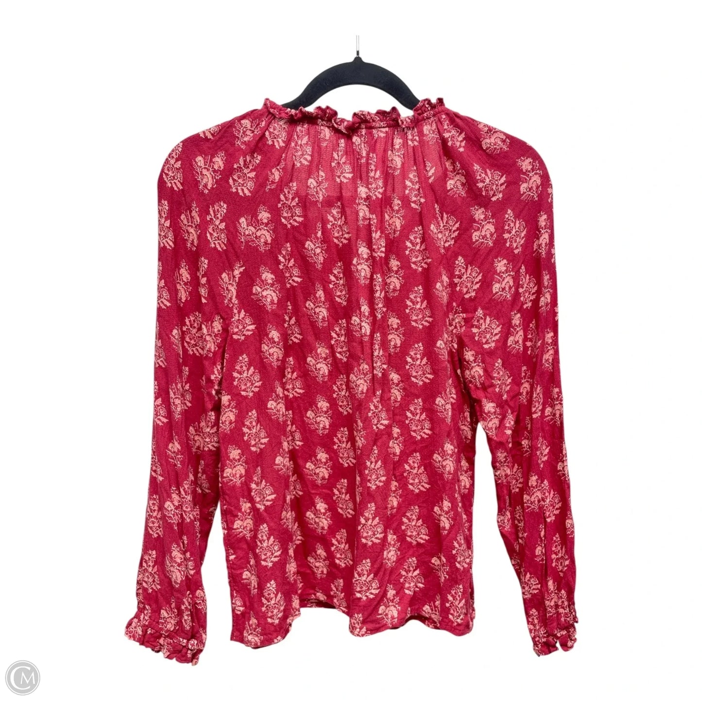 Top Long Sleeve By Lucky Brand In Floral Print, Size: Sp