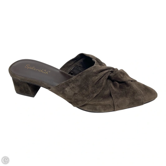 Shoes Heels Block By Splendid In Brown, Size: 7