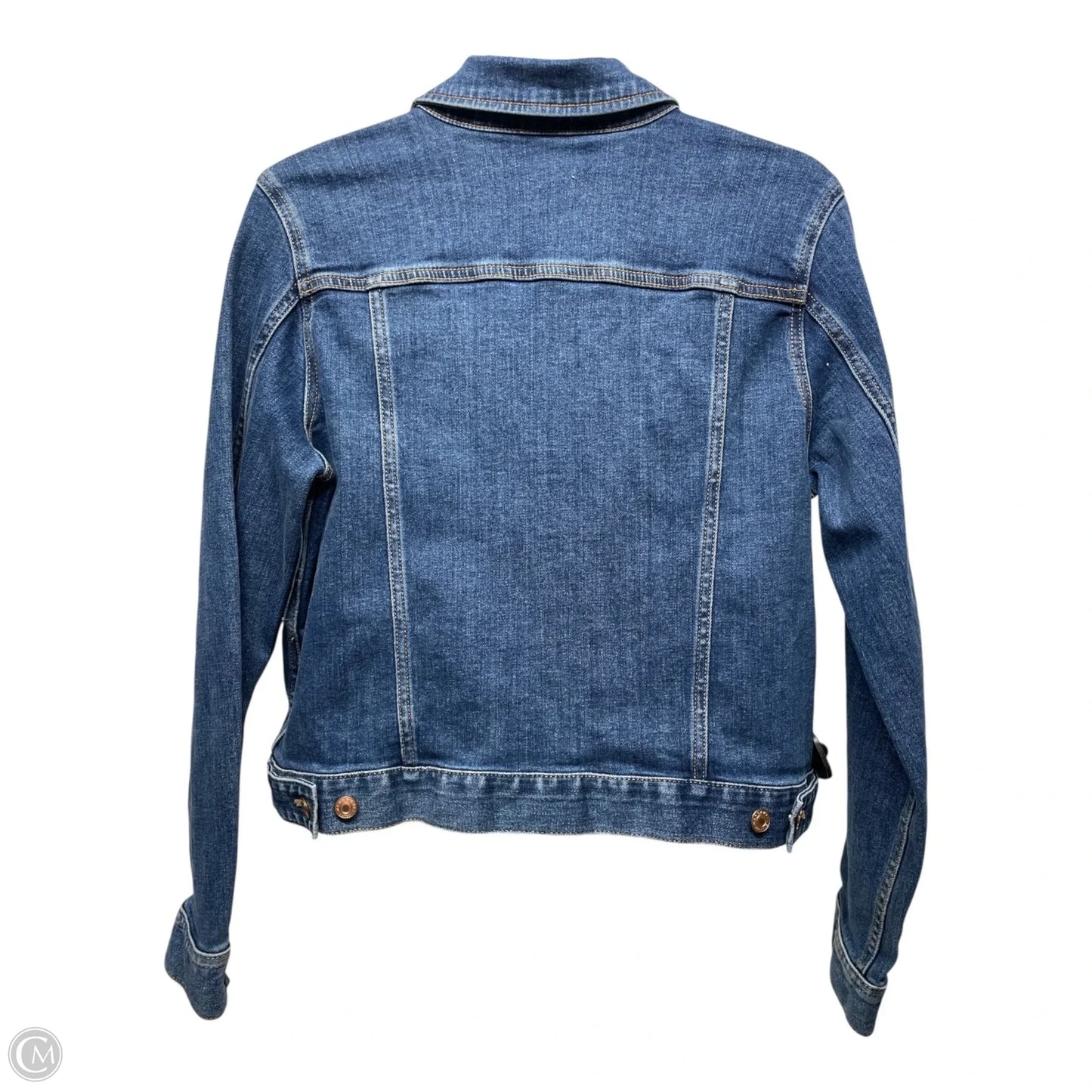 Jacket Denim By J. Crew In Floral Print, Size: M