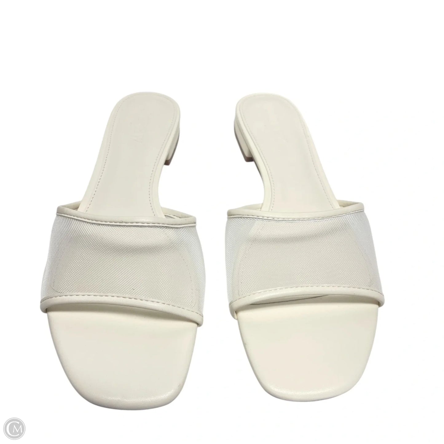 Sandals Flats By J. Crew In Ivory, Size: 8