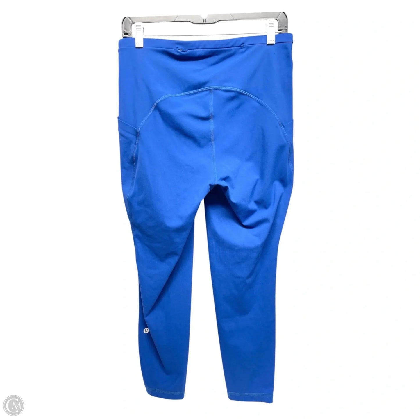 Athletic Leggings By Lululemon In Blue, Size: 8