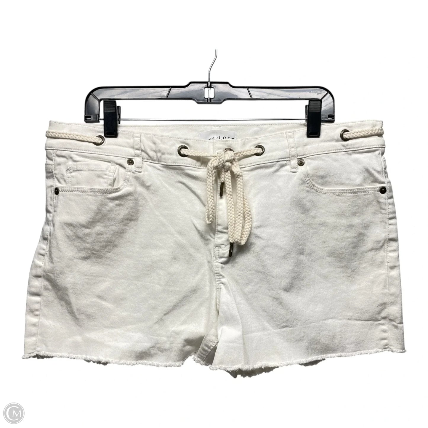 Shorts By Loft In White, Size: 12