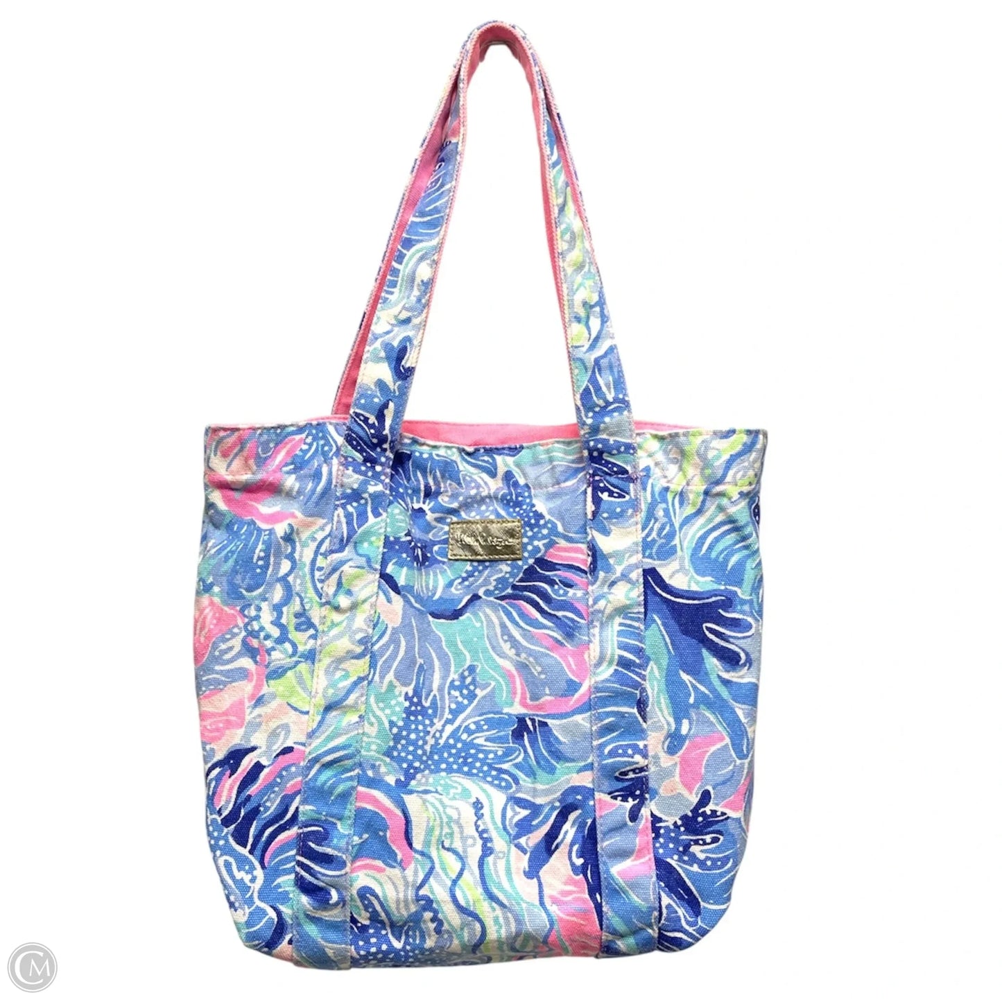 Tote Designer By Lilly Pulitzer, Size: Medium