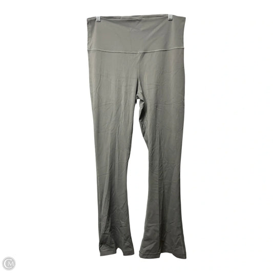 Athletic Pants By Lululemon In Grey, Size: 14