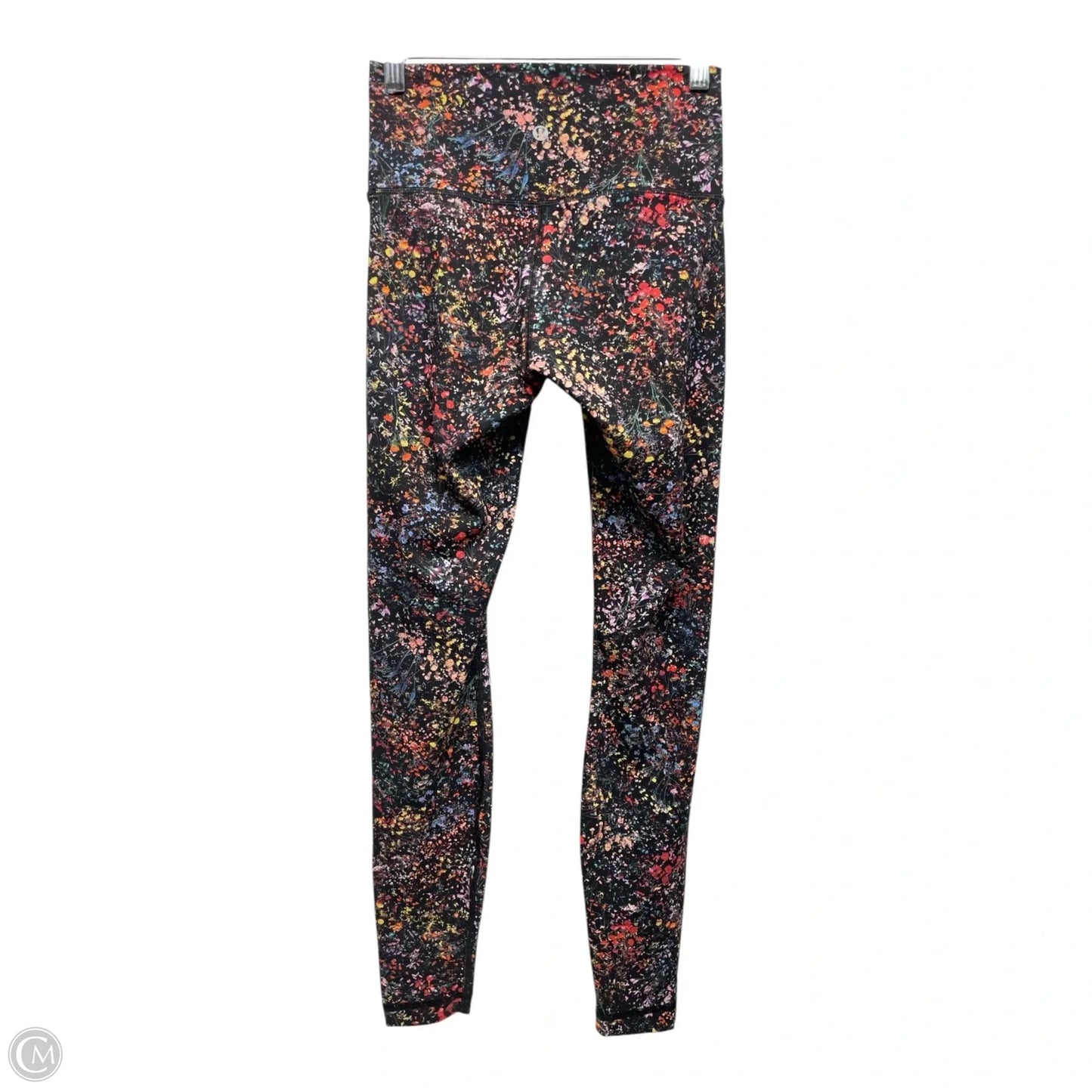Athletic Leggings By Lululemon In Floral Print, Size: 4