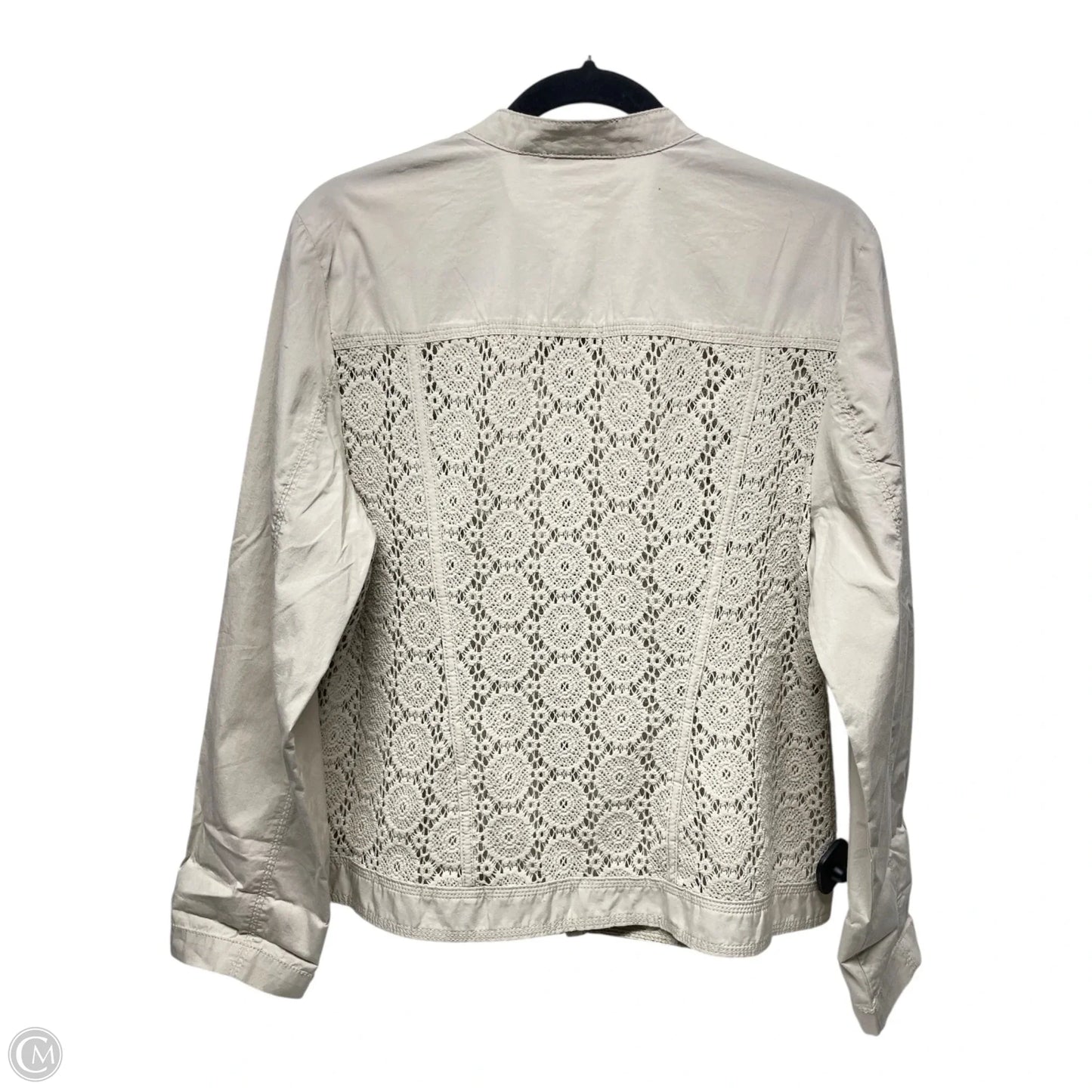 Jacket Other By Chicos In Tan, Size: L